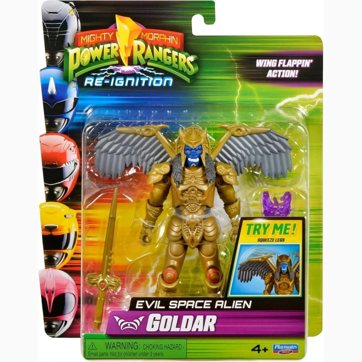 Power Rangers Evil Space Alien figurine Goldar 13 cm - Image 4