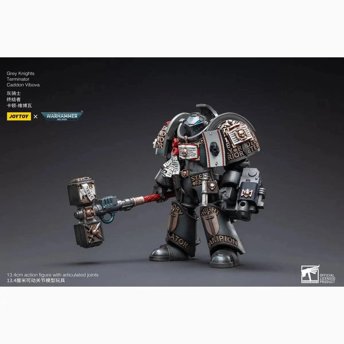 Warhammer 40k figurine 1/18 Grey Knights Terminator Caddon Vibova 13 cm - Image 7