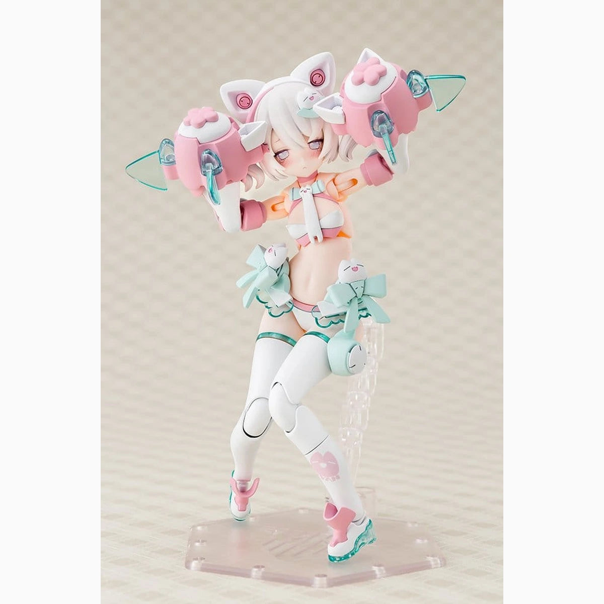 Megami Device Plastic Model Kit 1/1 Puni Mofu Shiro Mao 14 cm - Image 6