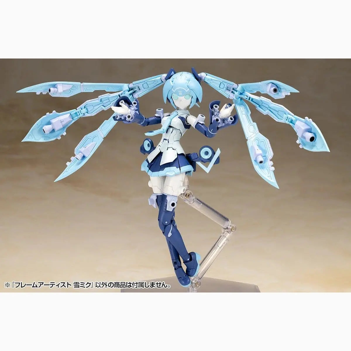 Frame Arms Plastic Model Kit 1/100 Frame Artist Snow Miku 16 cm - Image 7