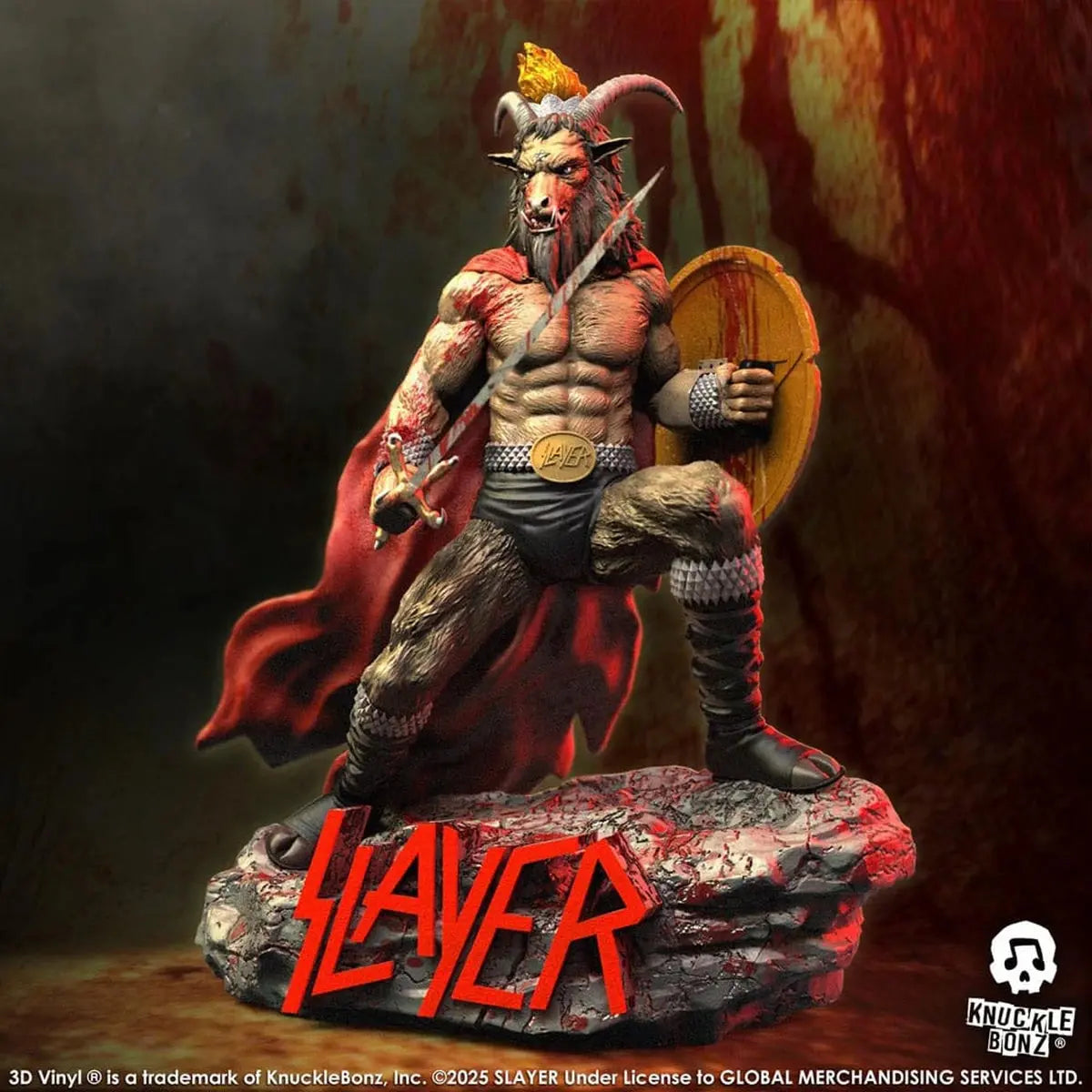 Slayer statuette 3D Vinyl Show No Mercy Minotaur 22 cm - Image 7
