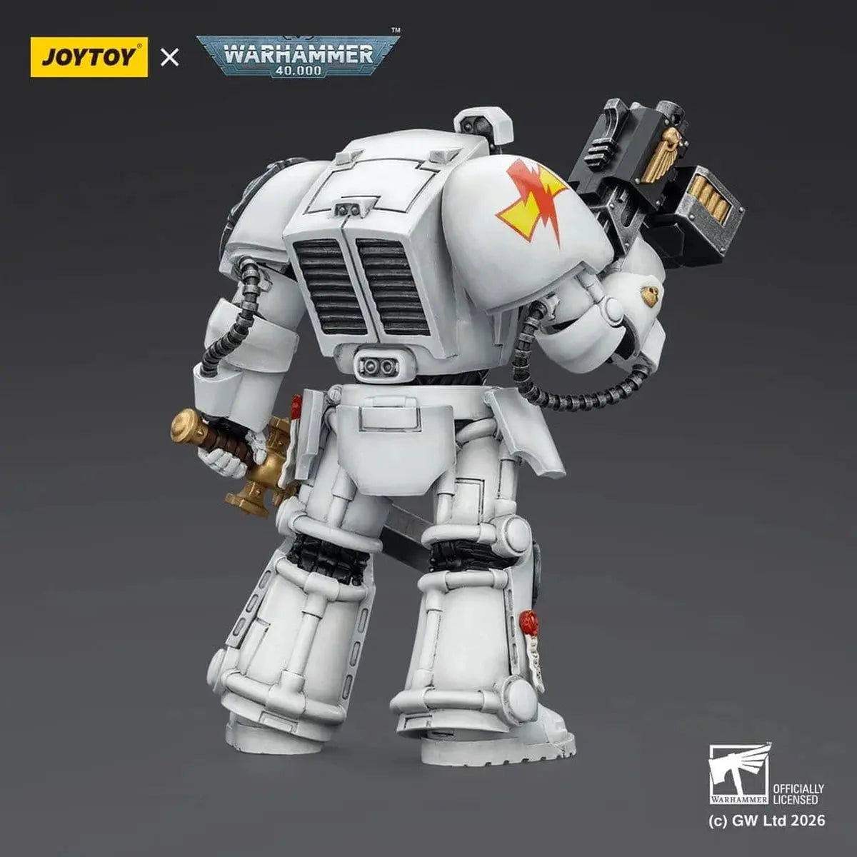 Warhammer 40,000 figurine White Scars Terminator 1 with Power Sword and Storm Bolter 14 cm - Image 7