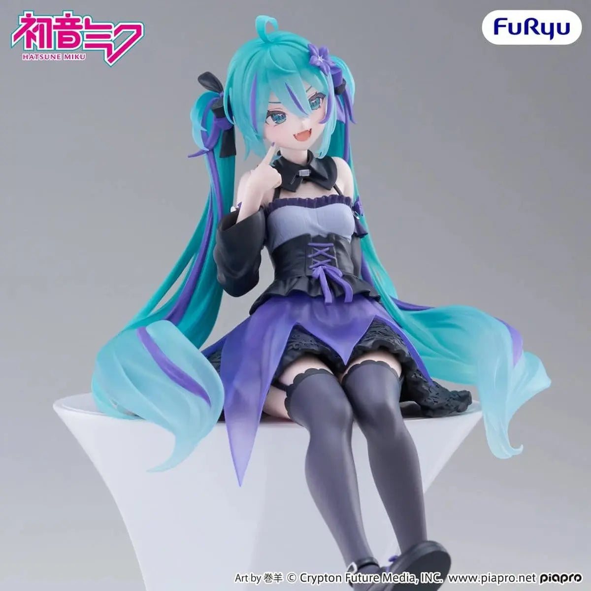 Hatsune Miku figurine PVC Noodle Stopper Flower Fairy Bellflower 14 cm - Image 7