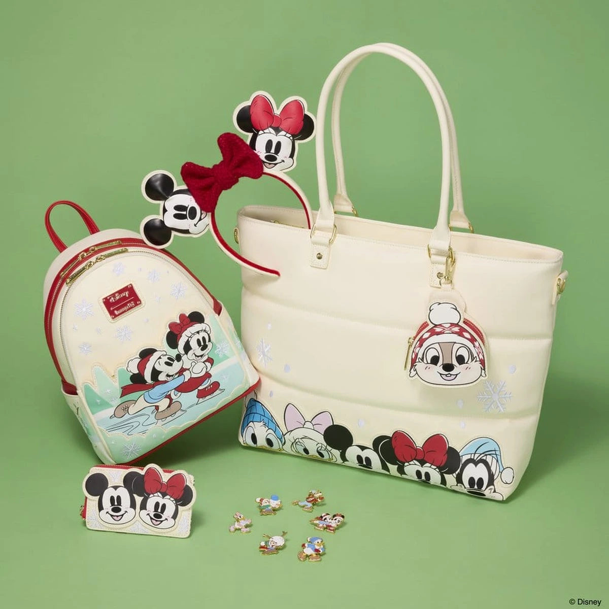 Mickey & Friends by Loungefly présentoir pin's émaillés Winter Activities Blind (12) - Image 6