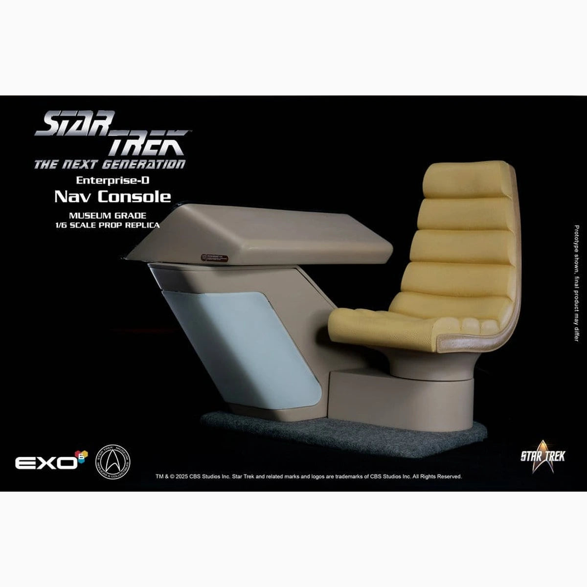 Star Trek : La Nouvelle Génération réplique 1/6 Enterprise-D Bridge Consoles Set - Image 7