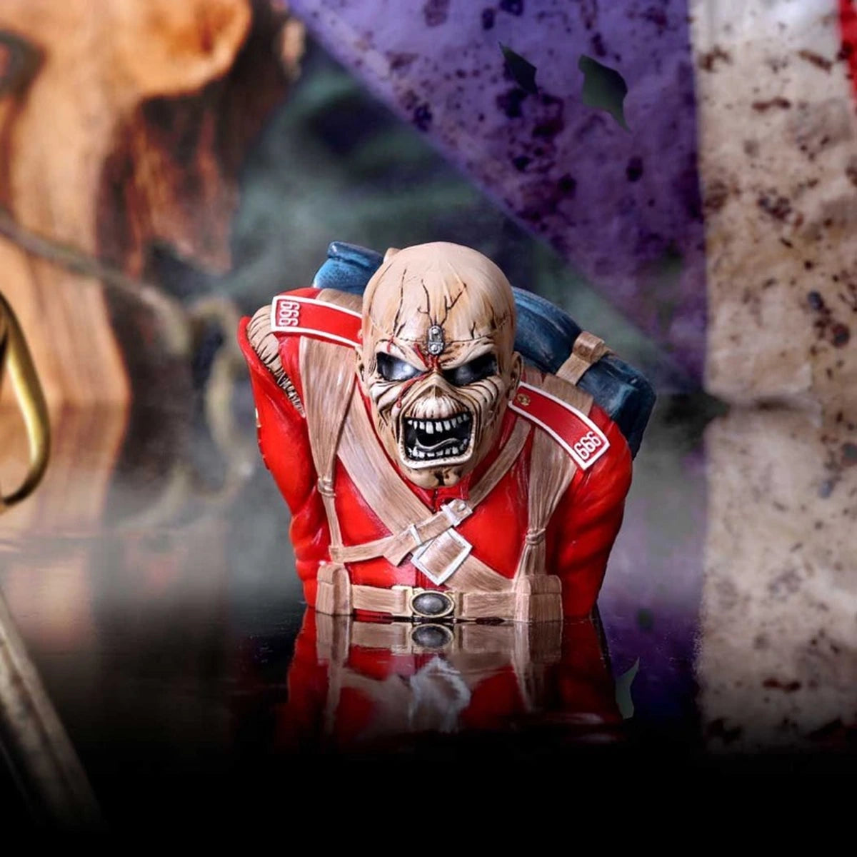 Iron Maiden Boite Secrete The Trooper Buste 12Cm - Image 4