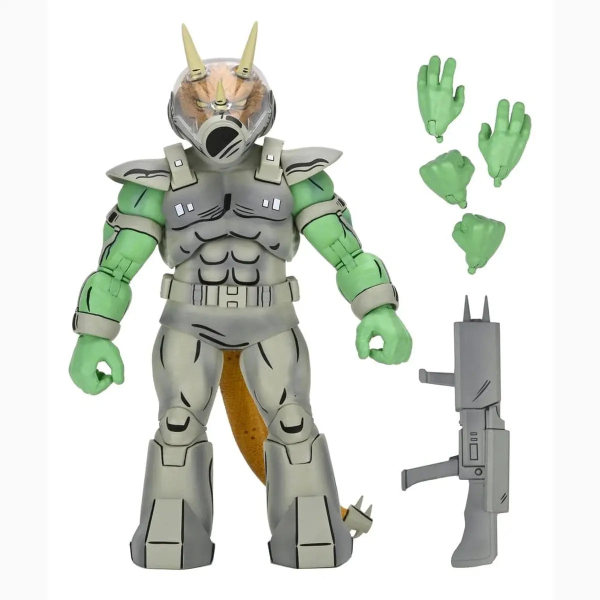 Tortues Ninja (Mirage Comics) figurine Shock Commando Triceraton 18 cm - Image ajoutée 13