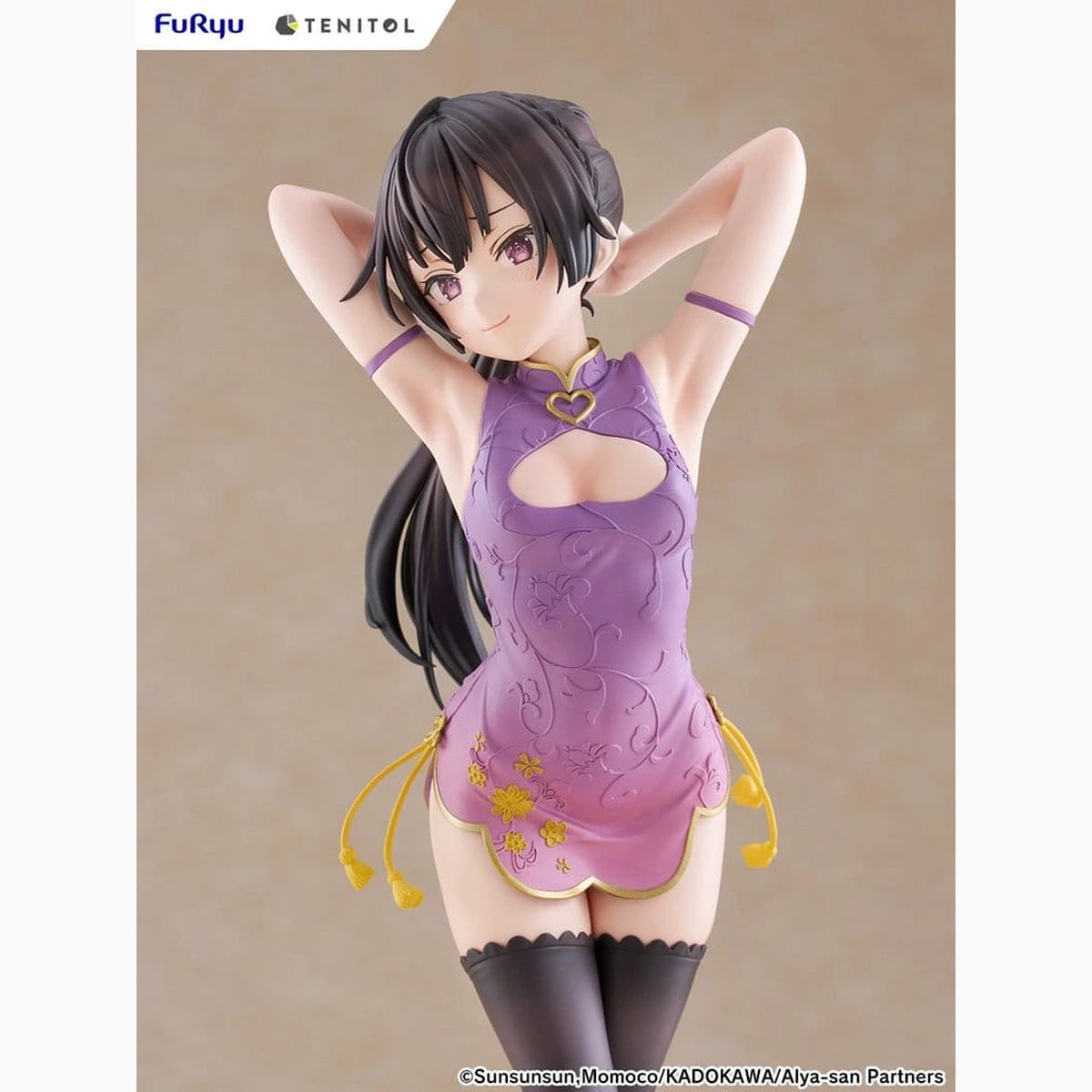 Alya Sometimes Hides Her Feelings in Russian figurine PVC Tenitol Tall Yuki Suou Cheongsam Ver. 28 cm - Image 7
