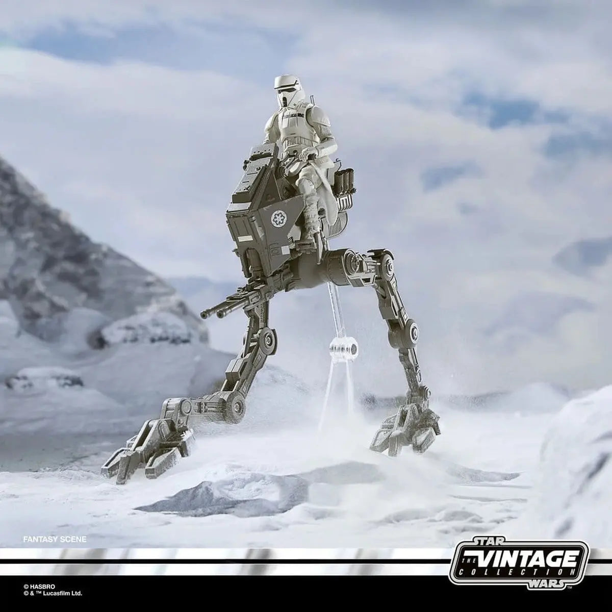 Star Wars: The Mandalorian & Grogu Vintage Collection véhicule Imperial Remnant AT-RT 10 cm - Image 7
