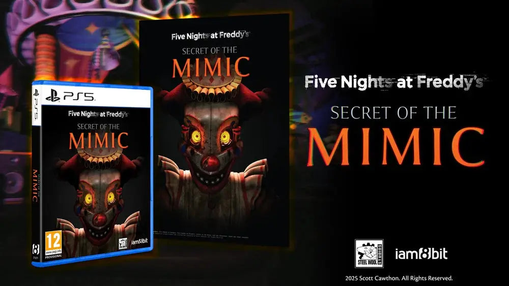 Five Nights at Freddy's Secret of the Mimic PS5 iam8bit