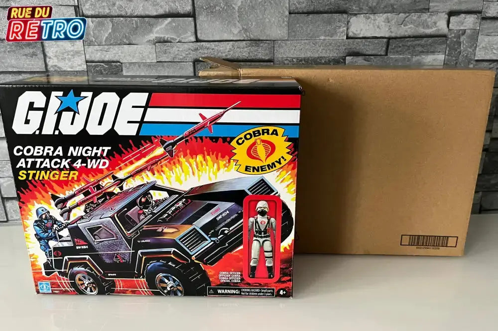 G.I JOE STINGER COBRA NIGHT ATTACK 4-WD Hasbro