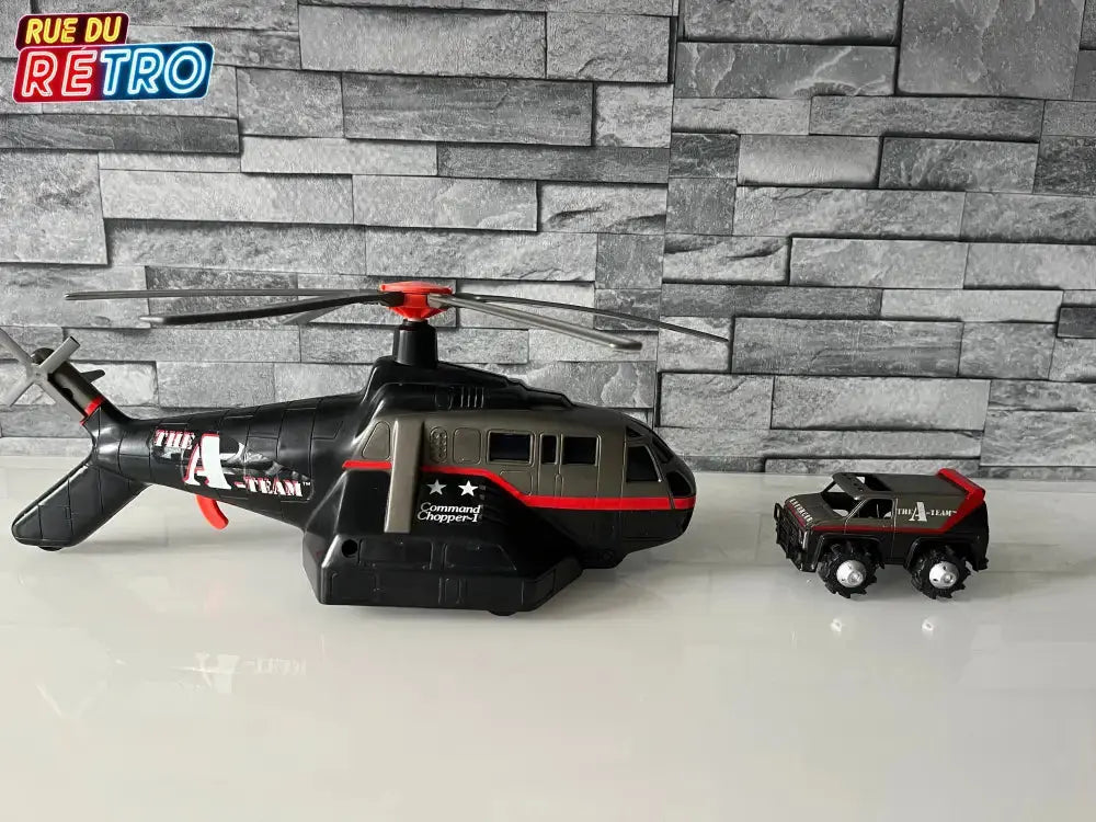 Hélicoptère L’Agence Tout Risques The A-Team Rue Du Retro