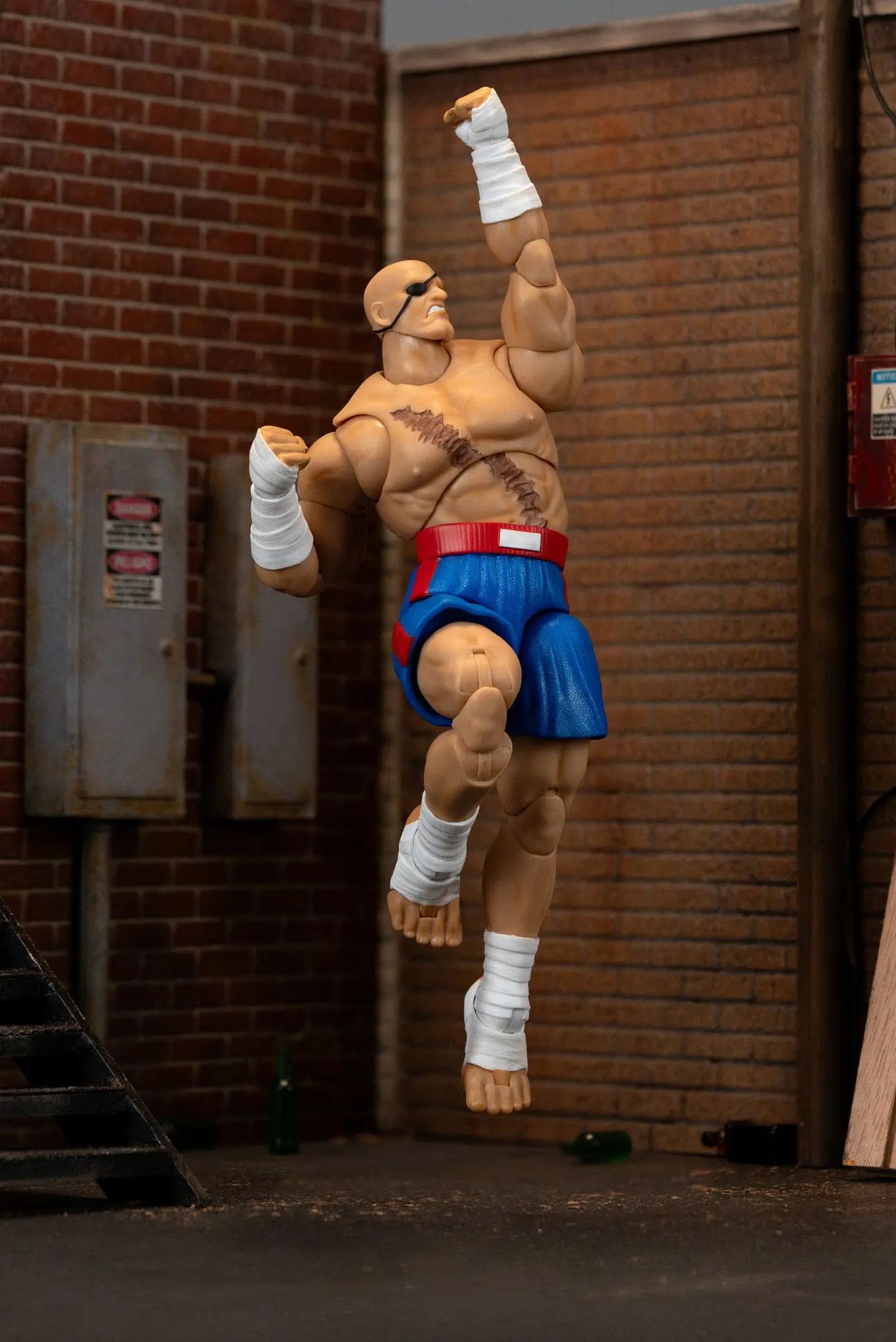 Ultra Street Fighter II: The Final Challengers Sagat figurine 1/12 19 cm Jada Toys