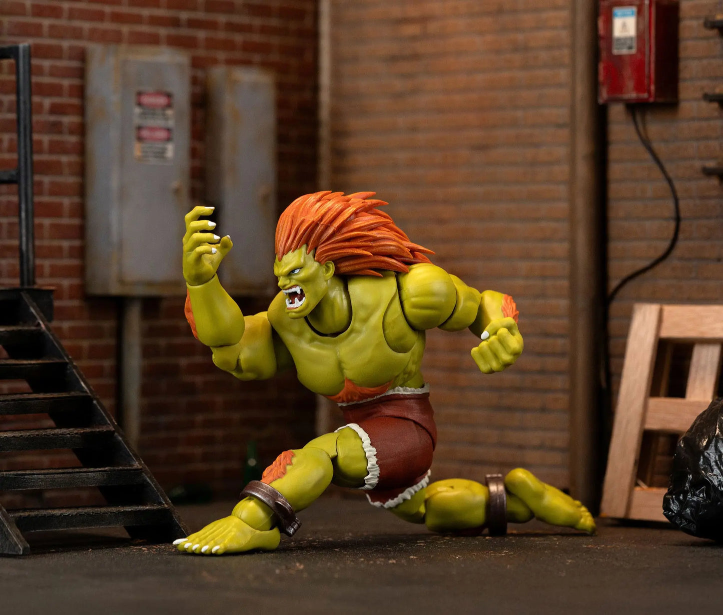 Ultra Street Fighter II: The Final Challengers Blanka figurine 1/12 19 cm Jada Toys