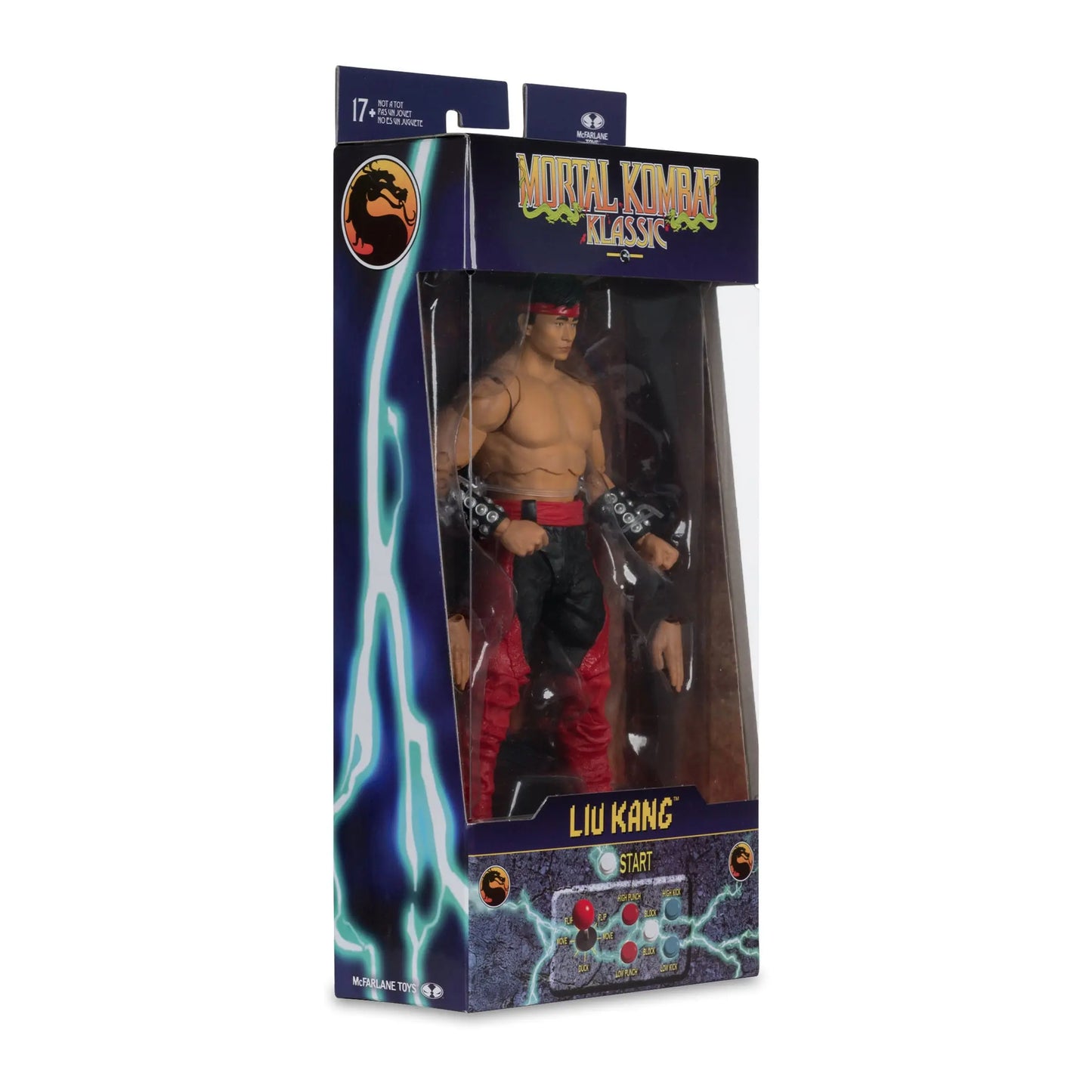 Mortal Kombat Klassics Liu Kang figurine 18 cm McFarlane Toys