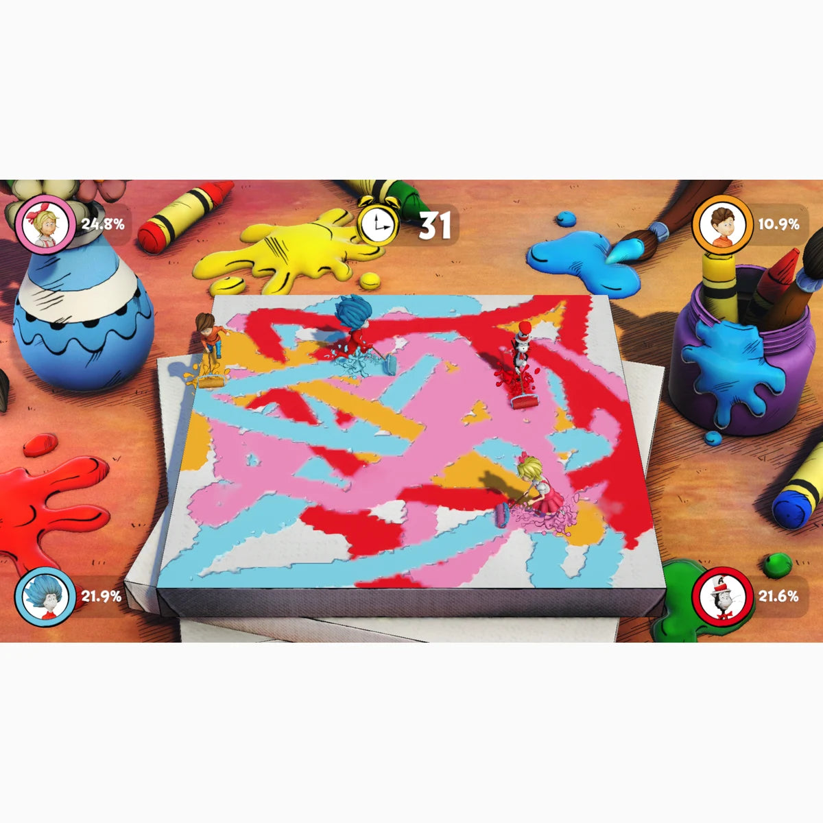 The Cat in the Hat Pagaille Sous La Pluie PS4