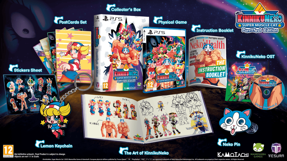 KinnikuNeko Super Muscle Cat Purrrrfect Edition PS5 Tesura Games