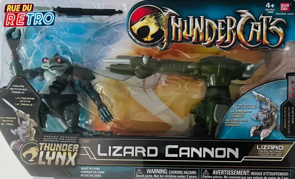 Lizard Cannon / Thundercats 2011 Figurine et Véhicule pour Figurines