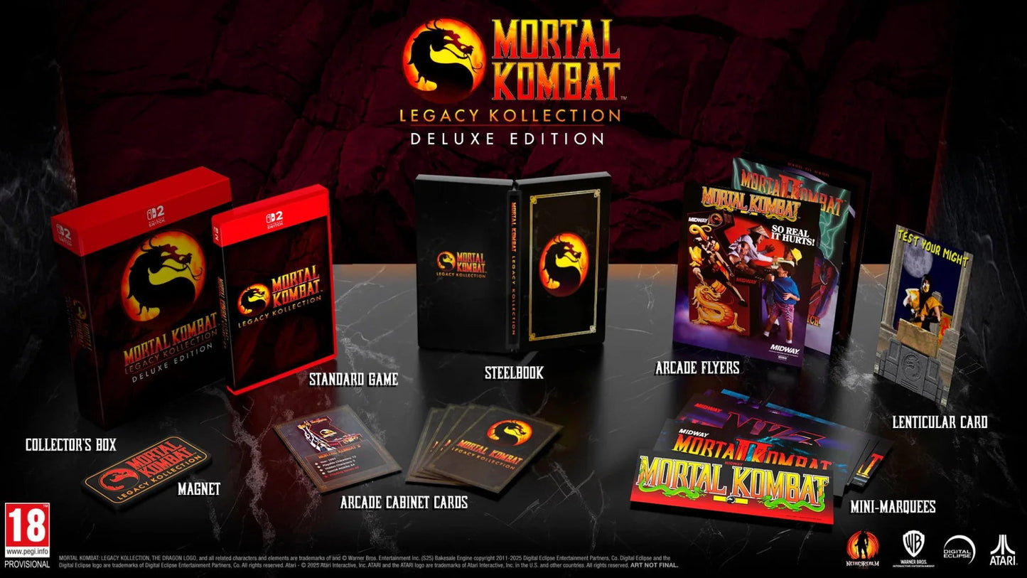 Mortal Kombat Legacy Kollection Deluxe Edition Nintendo Switch 2 Rue Du Retro