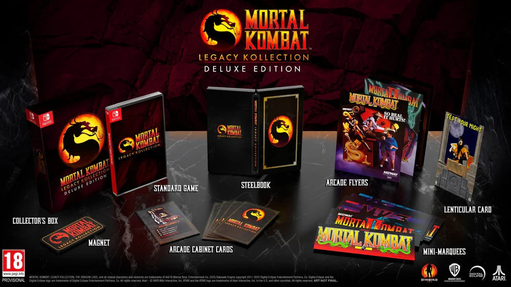 Mortal Kombat Legacy Kollection Deluxe Edition Switch Atari
