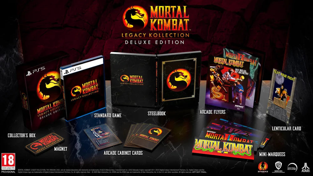 Mortal Kombat Legacy Kollection Deluxe Edition PS5 Rue Du Rétro