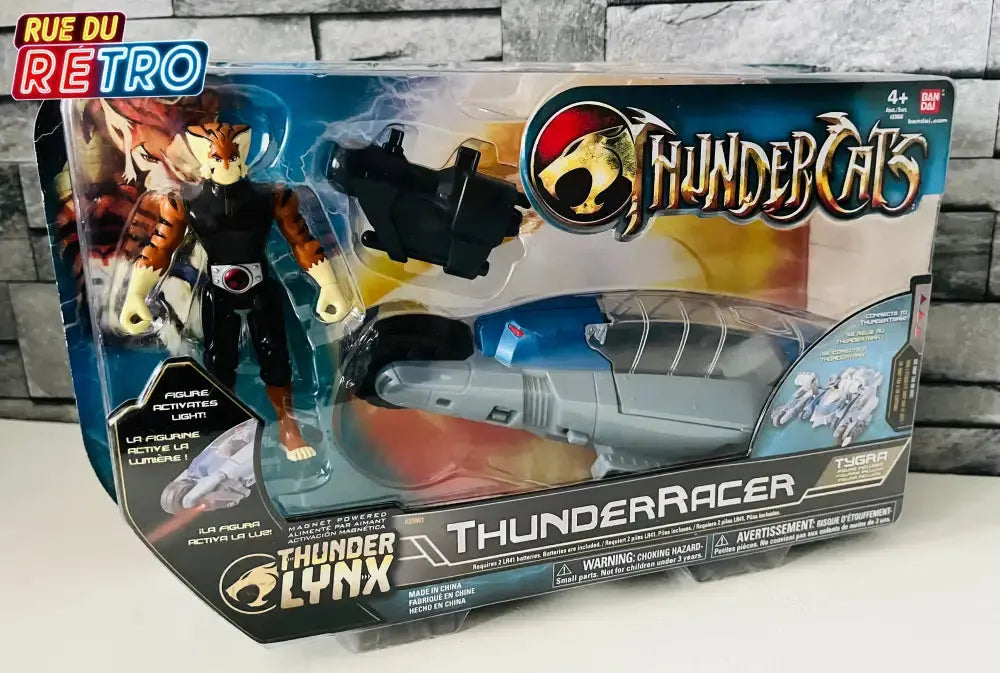 Pack Thundertanks + Les 2 ThunderRacers Lion-O et Tygra / Thundercats 2011 Figurine et Véhicule pour Figurines