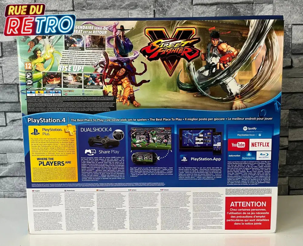 PlayStation 4 Street Fighter 5 Édition Collector 1 To Jeux accessoires consoles