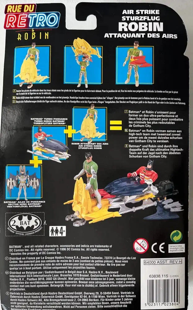 Robin Duo Air Strike / Les Aventures de Batman et Robin - Rue Du Retro
