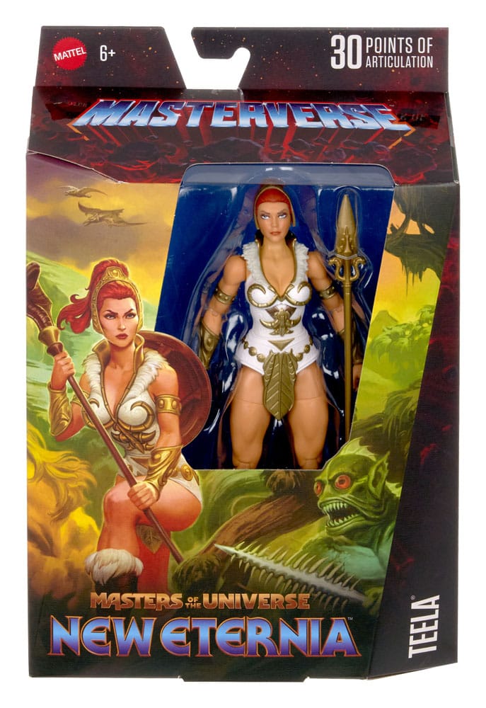 Masters of the Universe New Eternia Teela figurine 18 cm Mattel