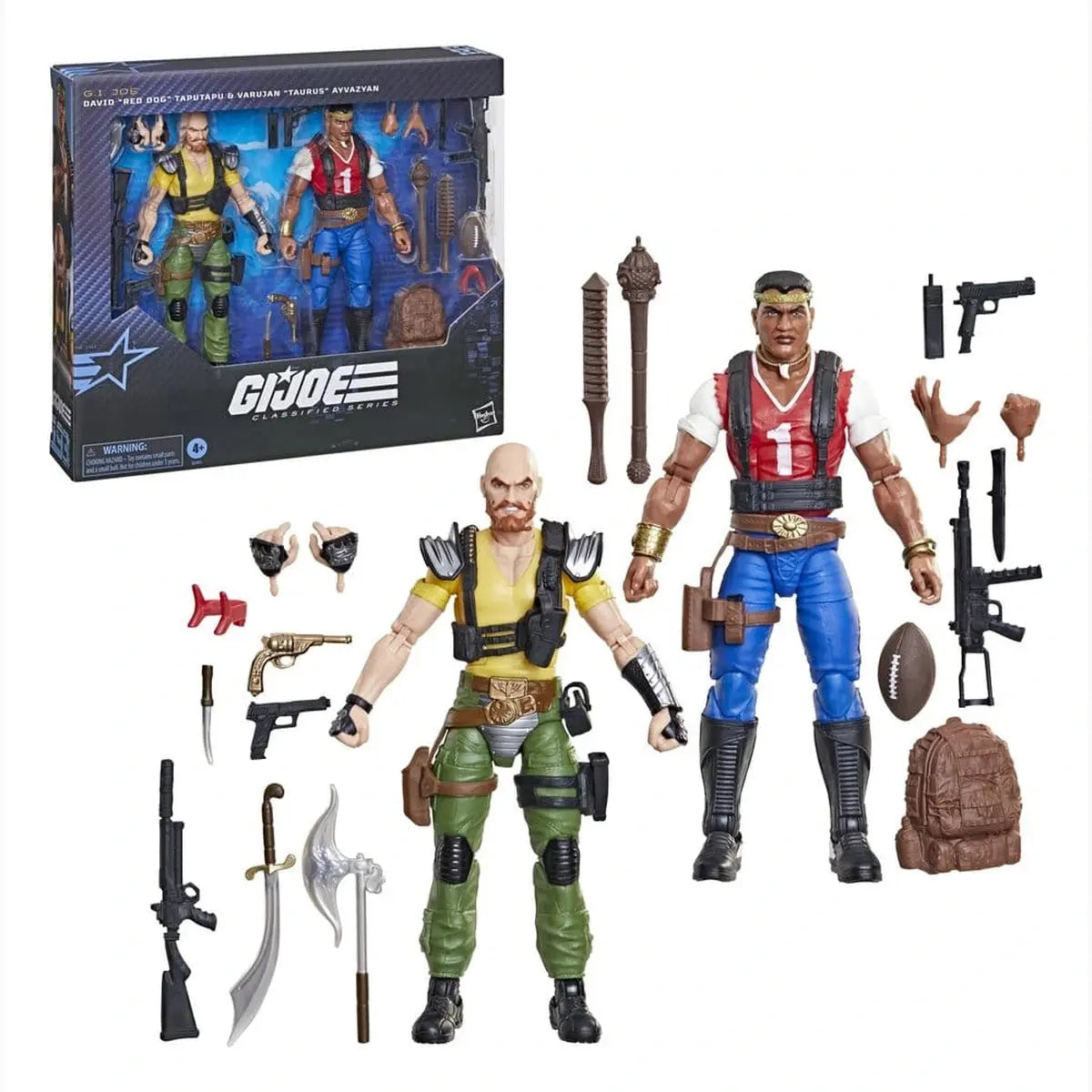 G.I. Joe Classified Series pack 2 figurines #193 David "Red Dog" Taputapu & Varujan "Taurus" Ayvazyan 15 cm - Image 4