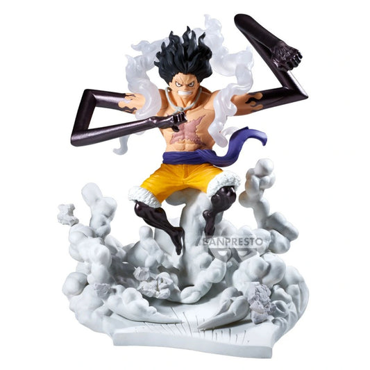 ONE PIECE - SENKOZEKKEI FIGURE - MONKEY D.LUFFY GEAR 4 - Image 1