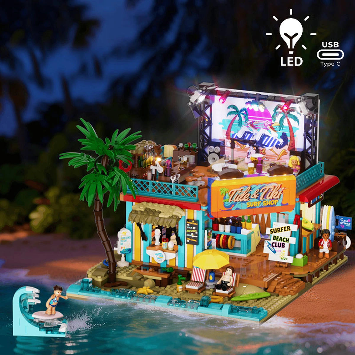 Lumibricks X Series 20004 Surf Shop - Image 1