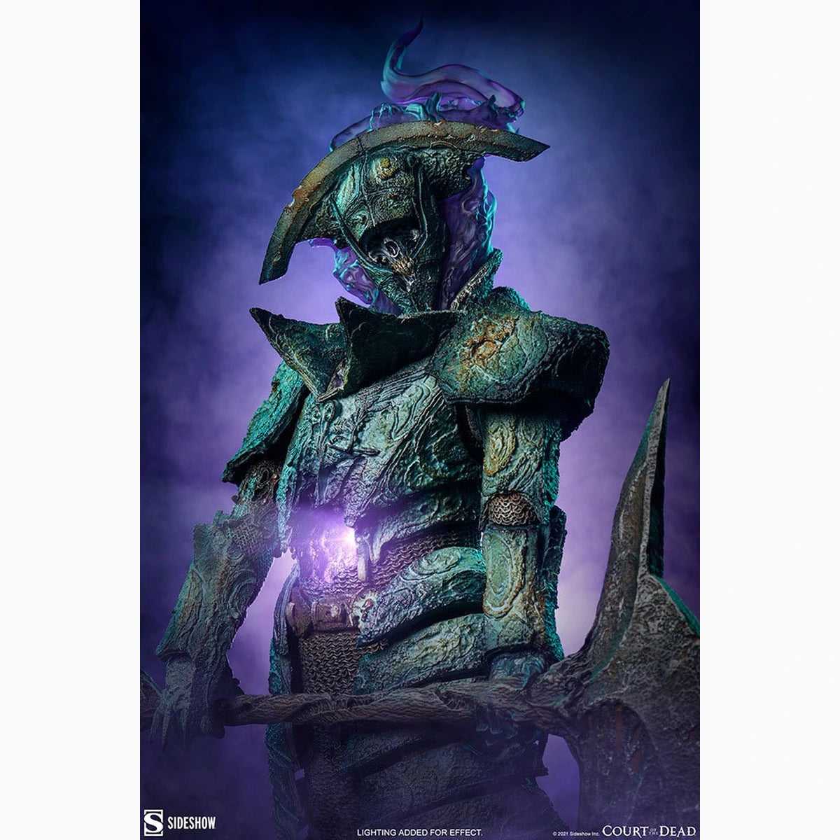 Court of the Dead statuette Premium Format Oathbreaker Strÿfe: Fallen Mortis Knight 60 cm - Image 3