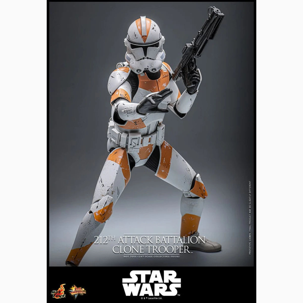 Star Wars: The Clone Wars figurine 1/6 212th Attack Battalion Clone Trooper 30 cm - Image 6