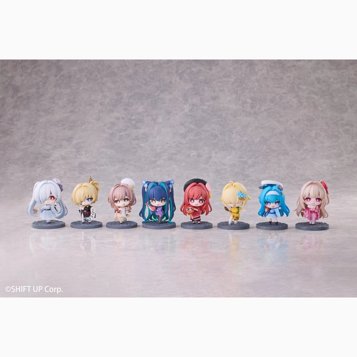 Goddess of Victory: Nikke pack 8 figurines New Year Special SD Figure 8 cm - Image 3