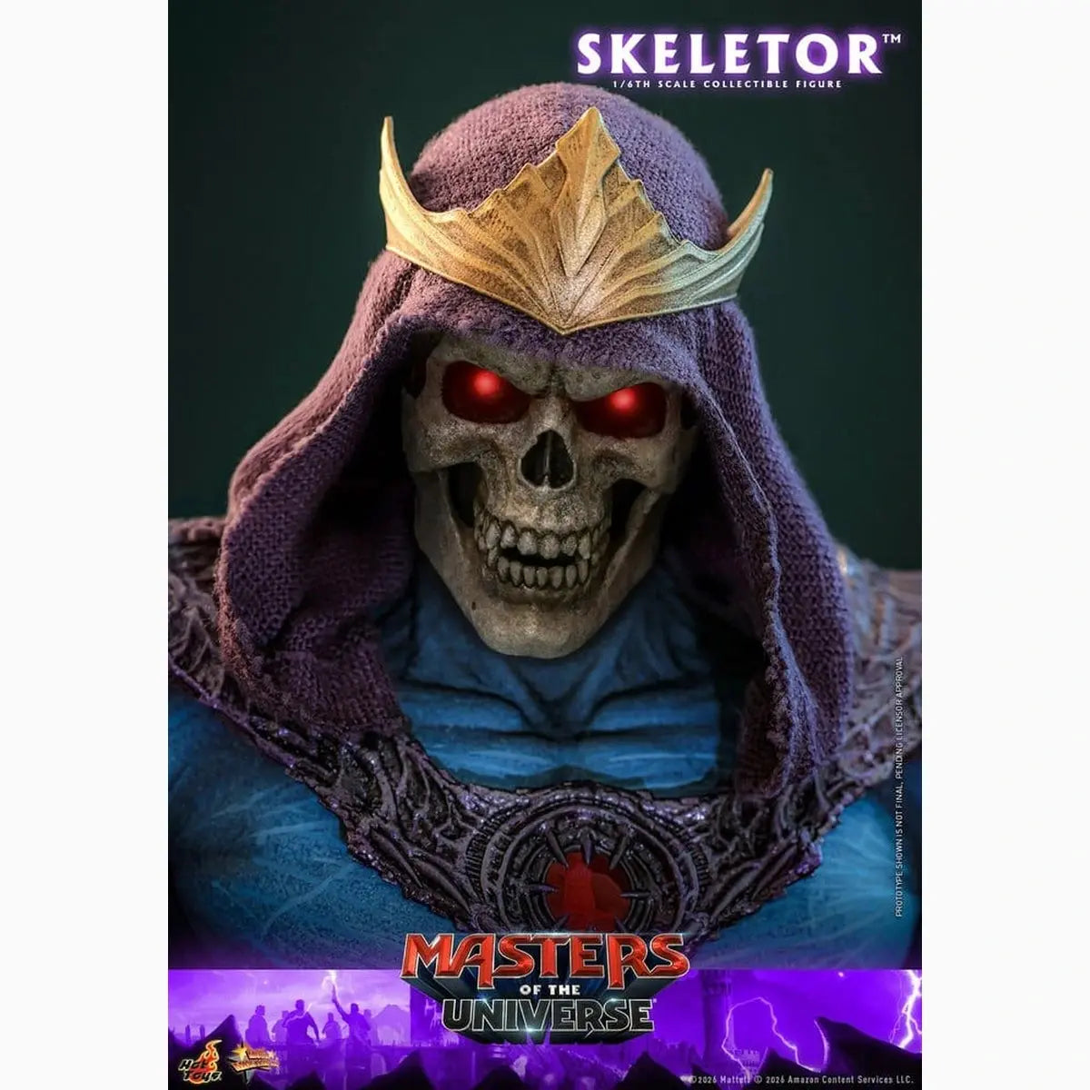 Masters of the Universe Movie Masterpiece figurine 1/6 Skeletor 31 cm - Image 4
