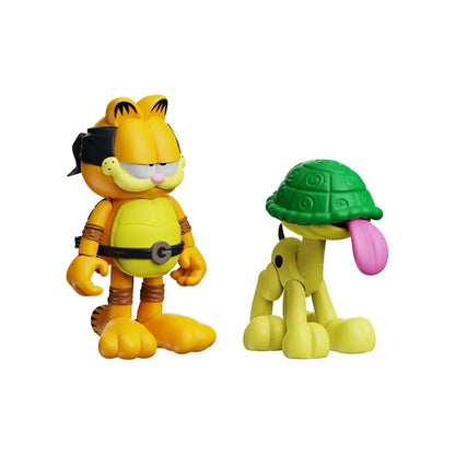 Garfield  pack 2 figurines Garfello and Sidekick Odie - Image 1