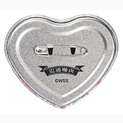 Needy Streamer Overload Needy Streamer Chinese Restaurant Series Heart-Shaped badge OMGkawaiiAngel 7 x 6 cm - Image 5