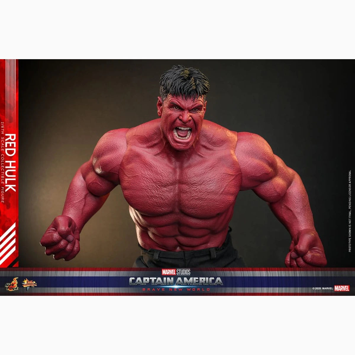 Captain America: Brave New World figurine Movie Masterpiece 1/6 Hulk Red Hulk 47 cm - Image 5