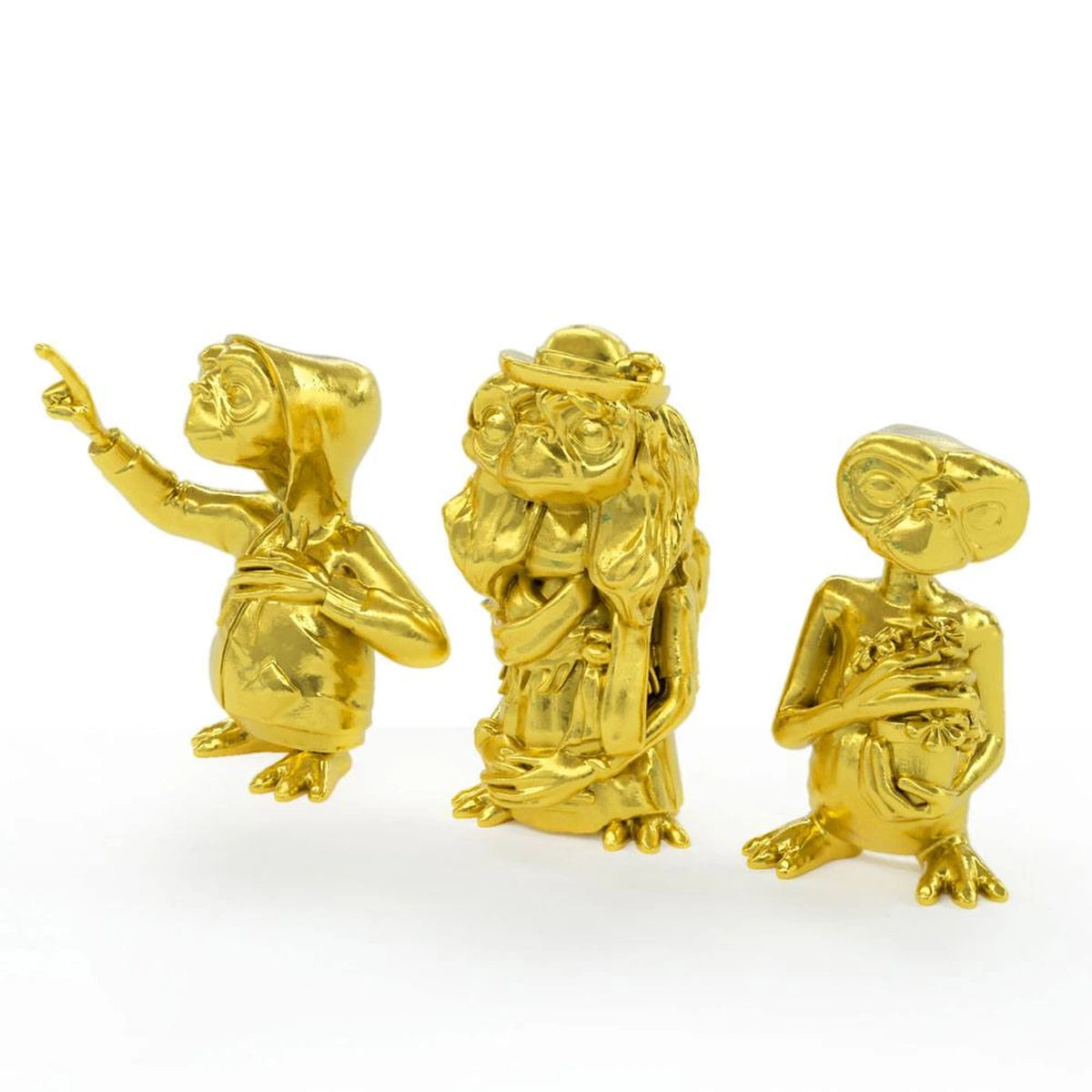 E.T. l´extra-terrestre pack 3 mini figurines Collector's Set Golden Edition 5 cm - Image 5