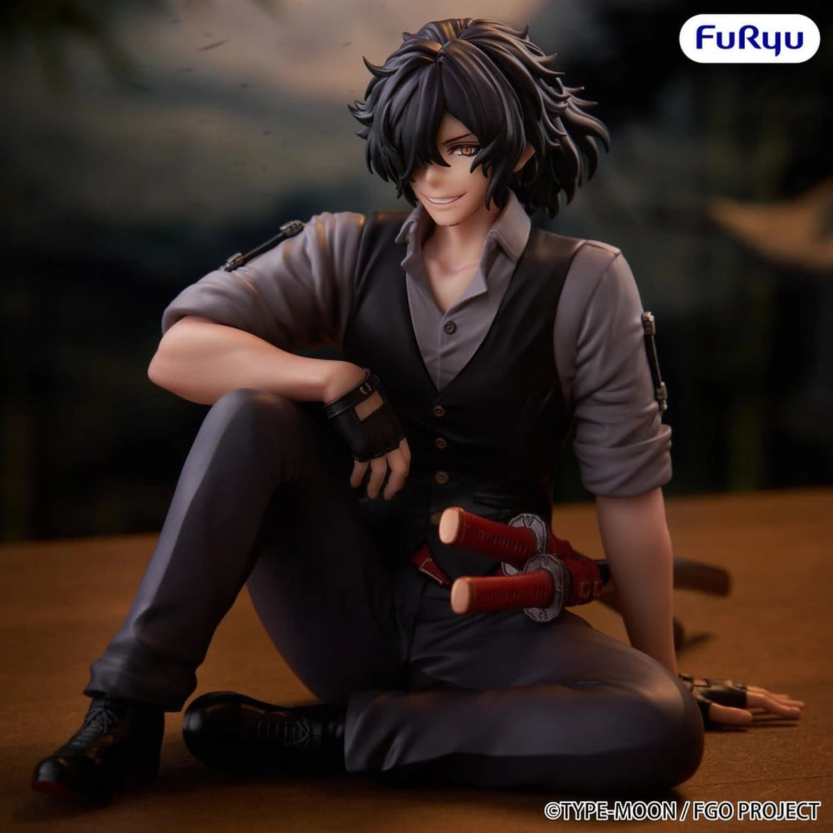 Fate/Grand Order figurine PVC Noodle Stopper Assassin Izou Okada Awesome Dapper Suit 9 cm - Image 6