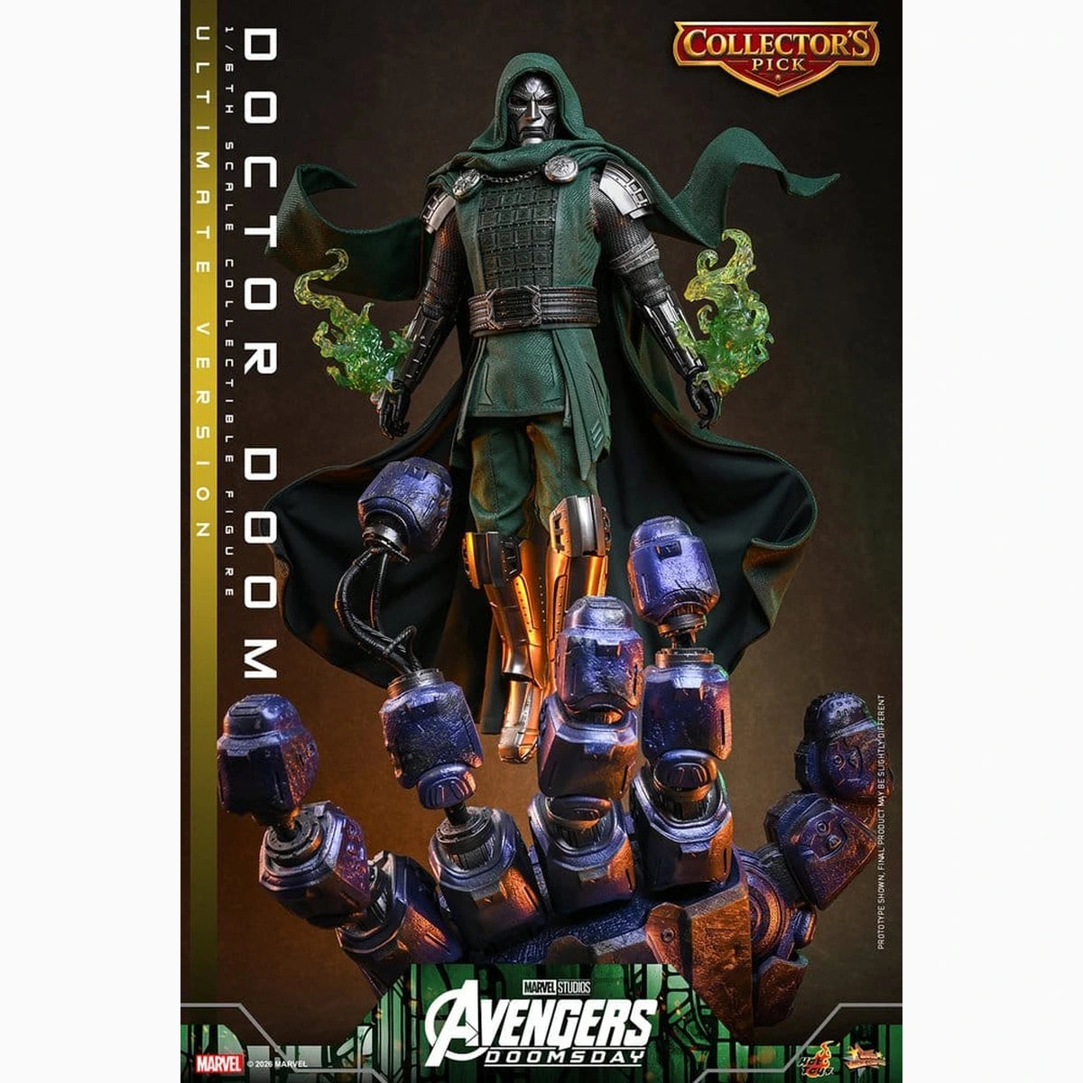 Avengers: Doomsday Movie Masterpiece figurine 1/6 Doctor Doom (Ultimate Version) 31 cm - Image 6