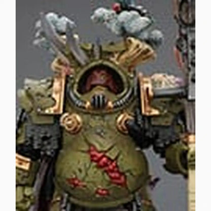 Warhammer 40k figurine 1/18 Death Guard Deathshroud Terminator 1 with Manreaper and Plaguespurter Gauntlet 14 cm - Image 2
