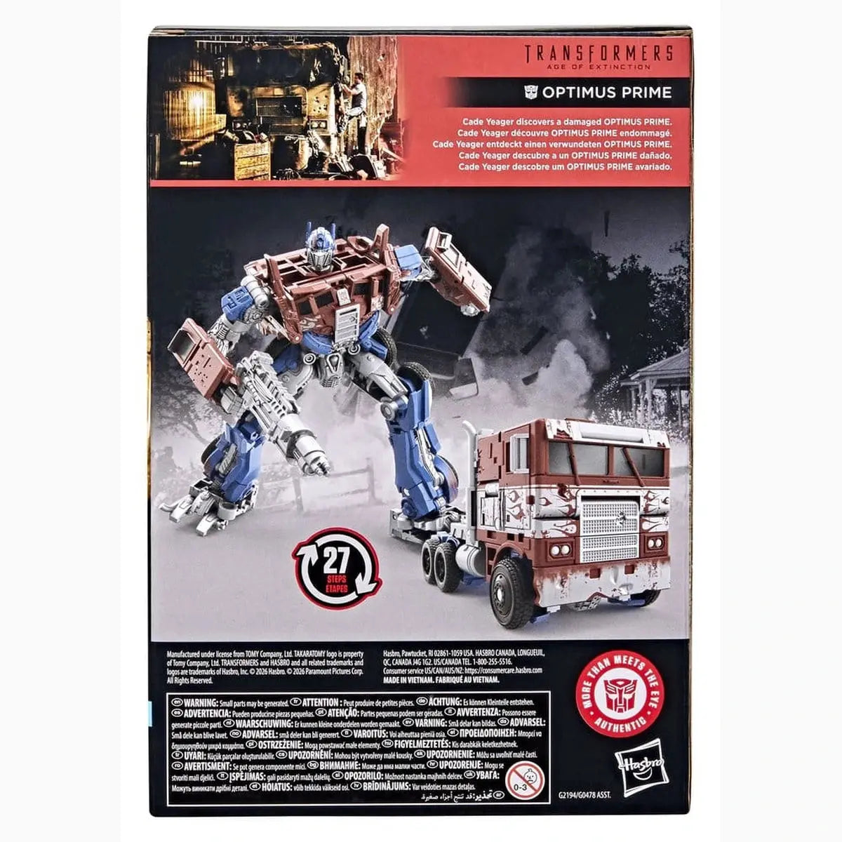 Transformers: L'Âge de l'extinction Studio Series Voyager Class figurine Optimus Prime 17 cm - Image 3