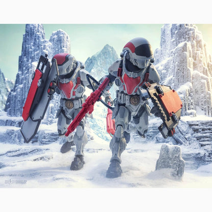 Cosmic Legions: Outpost Zaxxius figurine T.U.5.C.C. Phantom Trooper - Image 6