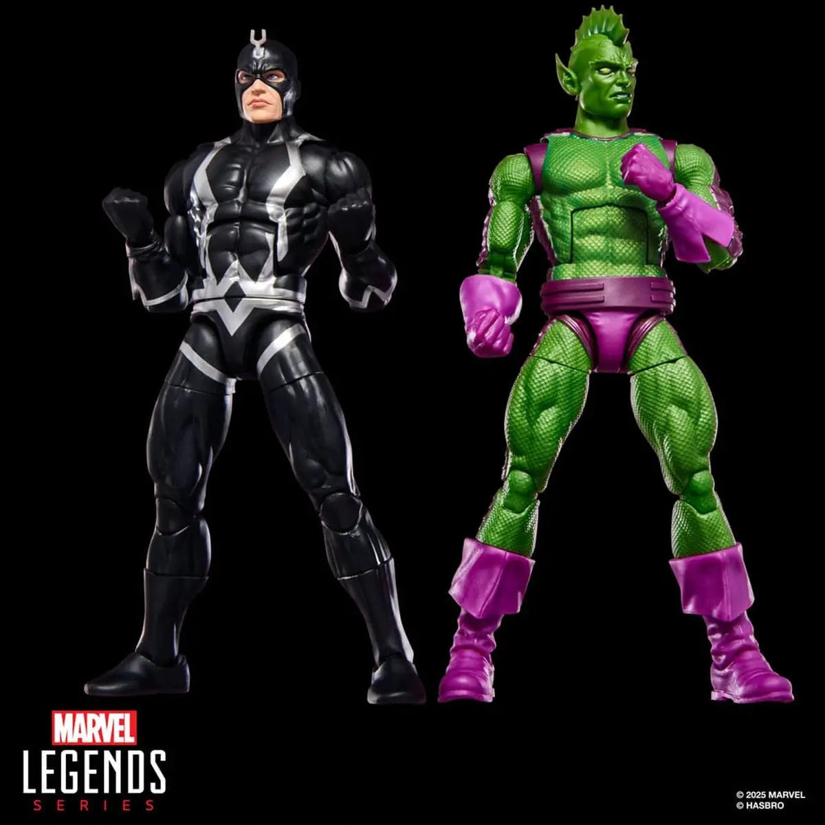 Inhumans Marvel Legends pack 2 figurines Black Bolt & Marvel's Triton 15 cm - Image 1