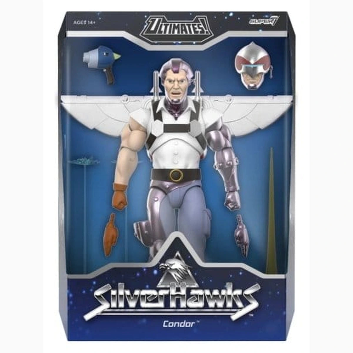 Silverhawks Ultimates figurine Wave 07 Condor (Toon) - Image 1