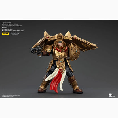 Warhammer The Horus Heresy figurine 1/18 Legio Custodes Custodian Venatari Squad Venatari with Kenetic Destroyer 1 13 cm - Image 5