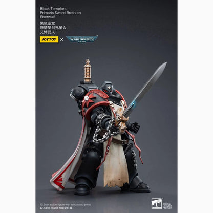 Warhammer 40k figurine 1/18 Black Templars Primaris Sword Brethren Eberwulf 12 cm - Image 5