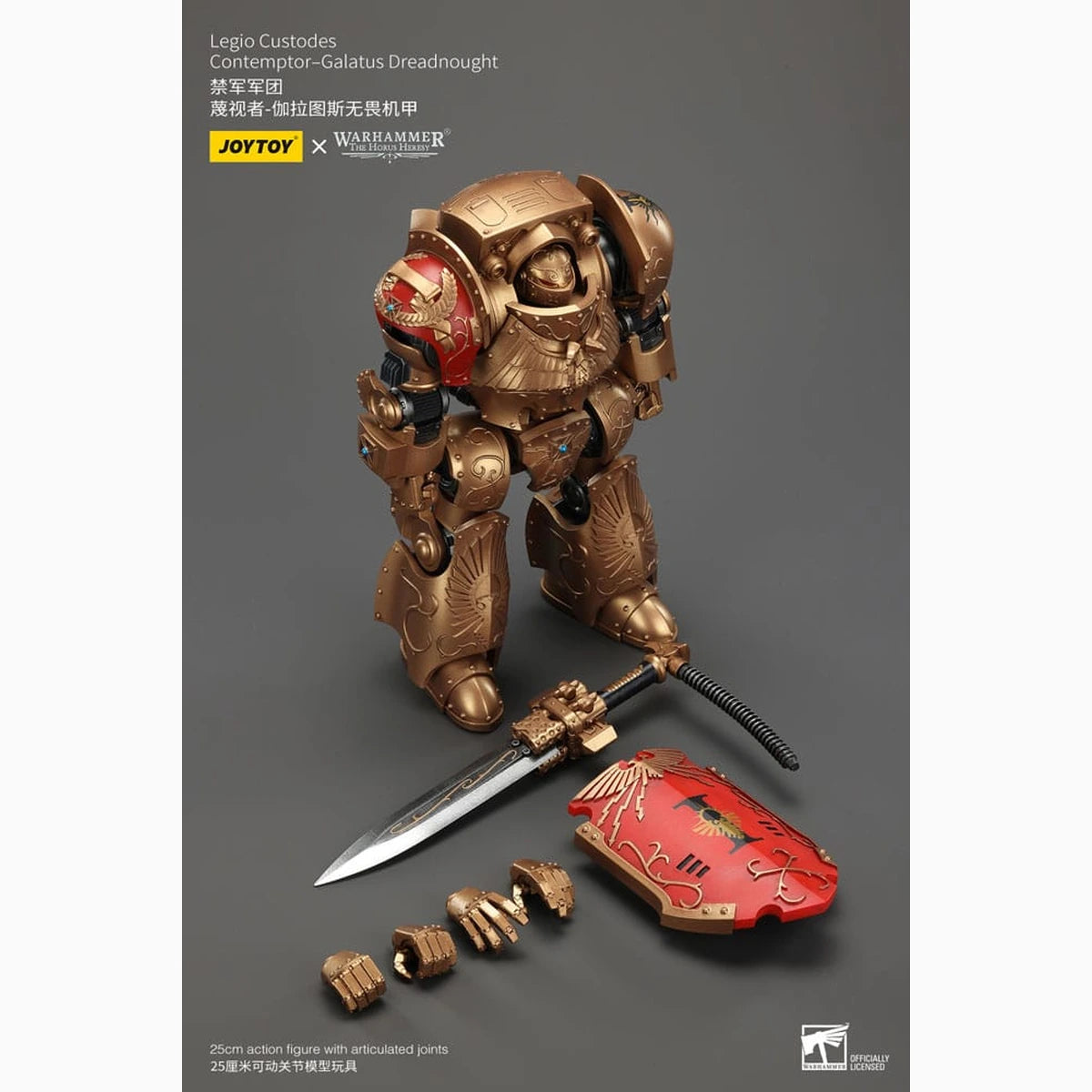 Warhammer The Horus Heresy Action Figure Legio Custodes Contemptor-Galatus Dreadnought 25 cm - Image 4